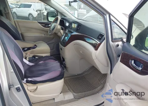 2012 Nissan Quest Sv из США, поврежденный, VIN JN8AE2KP9C9048371